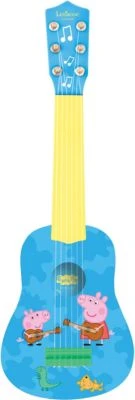 LEXIBOOK Peppe Pig - Meine Erste Gitarre 53 Cm
