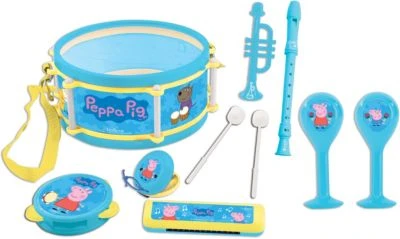 LEXIBOOK Peppa Pig Musikset, 10-teilig 3 LEXIBOOK Peppa Pig Musikset, 10-teilig
