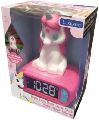 LEXIBOOK Digitaler Wecker Mit Nachtlicht Einhorn 5 LEXIBOOK Digitaler Wecker Mit Nachtlicht Einhorn – Bild 3