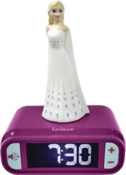 LEXIBOOK Digitaler Wecker Mit Nachtlicht Eiskönigin Frozen