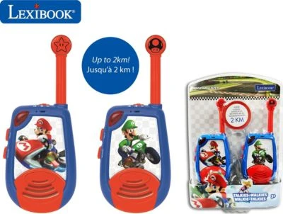 LEXIBOOK Mario Kart Walkie Talkie (2 Km Reichweite) 4 LEXIBOOK Mario Kart Walkie Talkie (2 Km Reichweite) – Bild 3