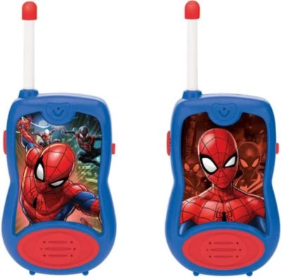 LEXIBOOK Spider-Man Walkie Talkie Bis Zu 100 M Reichweite Mit Gürtelclip