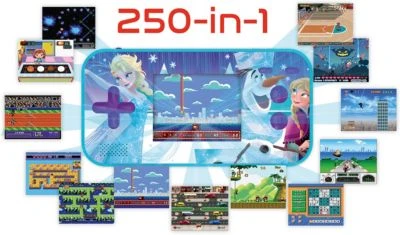 LEXIBOOK Disney Die Eiskönigin Tragbare Compact Cyber Arcade Konsole - 2.5'' 150 Spiele 4 LEXIBOOK Disney Die Eiskönigin Tragbare Compact Cyber Arcade Konsole - 2.5'' 150 Spiele – Bild 2
