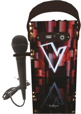 LEXIBOOK The Voice Tragbarer Bluetooth® Lautsprecher Mit Beleuchtung Und Mikrofon 4 LEXIBOOK The Voice Tragbarer Bluetooth® Lautsprecher Mit Beleuchtung Und Mikrofon – Bild 2