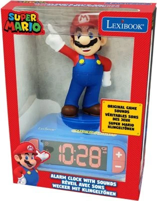 LEXIBOOK Digitaler Wecker Mit Nachtlicht Super Mario 5 LEXIBOOK Digitaler Wecker Mit Nachtlicht Super Mario – Bild 3