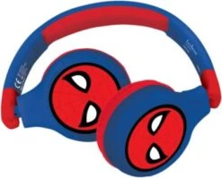 LEXIBOOK Komfortable Kabelose Bluetooth Kopfhörer Für Kinder Spiderman