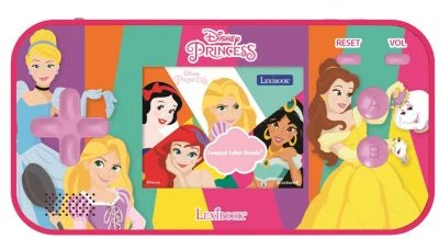LEXIBOOK Tragbare Compact Cyber Arcade Disney Princess Konsole - 2.5'' 150 Spie 3 LEXIBOOK Tragbare Compact Cyber Arcade Disney Princess Konsole - 2.5'' 150 Spie