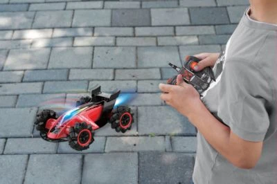 LEXIBOOK Crosslander® Fire - Wiederaufladbares Ferngesteuertes Auto 5 LEXIBOOK Crosslander® Fire - Wiederaufladbares Ferngesteuertes Auto – Bild 3