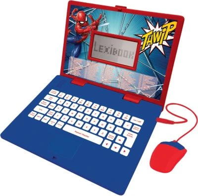 LEXIBOOK Lernlaptop Spiderman - 124 Aktivitäten (zweisprachig Deutsch / Englisch) 3 LEXIBOOK Lernlaptop Spiderman - 124 Aktivitäten (zweisprachig Deutsch / Englisch)