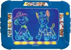 LEXIBOOK PAW Patrol Beleuchtete Neon-Zeichentafel, Mit Stiften Und Vorlagen