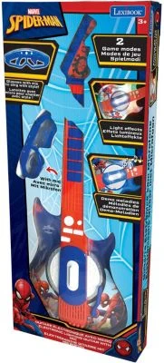 LEXIBOOK Spider-Man E-Gitarre Mit Lichteffekten Und Mikrofon (Headset) 6 LEXIBOOK Spider-Man E-Gitarre Mit Lichteffekten Und Mikrofon (Headset) – Bild 4