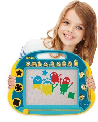 LEXIBOOK Minions Magische Zeichentafel Mehrfarbig 4 LEXIBOOK Minions Magische Zeichentafel Mehrfarbig – Bild 2