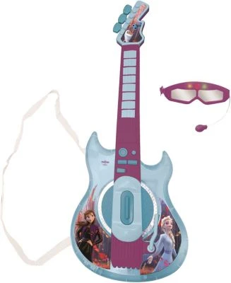 LEXIBOOK Disney Frozen Die Eiskönigin Elsa Anna Elektronische Gitarre Mit Licht 3 LEXIBOOK Disney Frozen Die Eiskönigin Elsa Anna Elektronische Gitarre Mit Licht