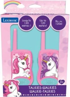 LEXIBOOK Einhorn Walkie-Talkies, Gürtelclip, Batterie, Für Kinder -Lexibook 21728216 03