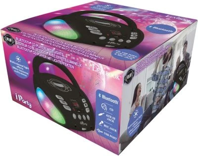 LEXIBOOK Bluetooth-CD-Player Für Kinder, Tragbar, Lichteffekte, Mikrofonbuch 5 LEXIBOOK Bluetooth-CD-Player Für Kinder, Tragbar, Lichteffekte, Mikrofonbuch – Bild 3