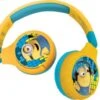 LEXIBOOK Minions-Kopfhörer 2-in-1 Bluetooth Und Kabelgebunden Mit Mikrofon