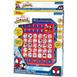 LEXIBOOK Spider-Man Bilinguales Lerntablett Mit Alphabet -Lexibook 30665868 03