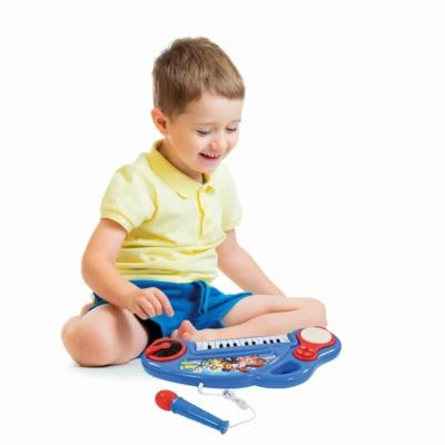 LEXIBOOK Paw Patrol Elektronisches Keyboard Drumpad Und Lichteffekten 4 LEXIBOOK Paw Patrol Elektronisches Keyboard Drumpad Und Lichteffekten – Bild 2