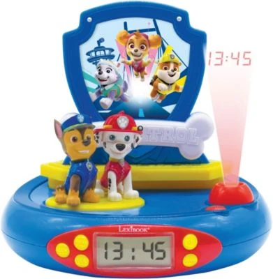 LEXIBOOK Paw Patrol Wecker Mit Projektion Und Nachtlicht 3 LEXIBOOK Paw Patrol Wecker Mit Projektion Und Nachtlicht