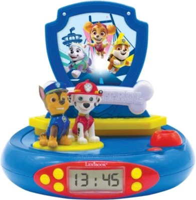LEXIBOOK Paw Patrol Wecker Mit Projektion Und Nachtlicht 4 LEXIBOOK Paw Patrol Wecker Mit Projektion Und Nachtlicht – Bild 2