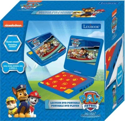LEXIBOOK Paw Patrol Tragbarer DVD-Player 6 LEXIBOOK Paw Patrol Tragbarer DVD-Player – Bild 4
