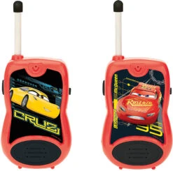 LEXIBOOK Disney Cars 3 Walkie Talkie, 100m