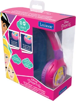 LEXIBOOK Disney Prinzessin Komfortable Kabelose Bluetooth Kopfhörer Für Kinder -Lexibook lexibook disney prinzessin komfortable kabelose bluetooth kopfhorer fur kinder 2