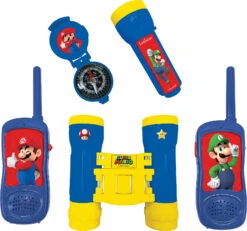 LEXIBOOK Mario Abenteurer Set Mit Walkie Talkie