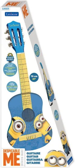 LEXIBOOK Minions - Akustikgitarre, 78cm -Lexibook lexibook minions akustikgitarre 78cm 2