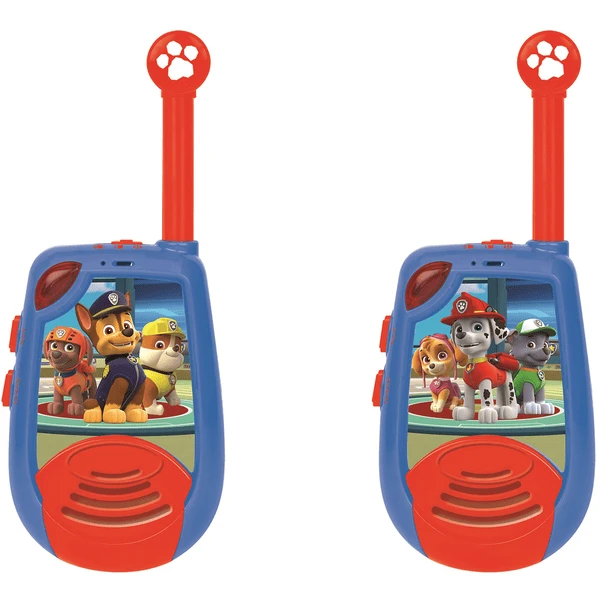 LEXIBOOK Paw Patrol Zwei Walkie-Talkies Bis Zu Zwei Kilometer Mit Gürtelclip 3 LEXIBOOK Paw Patrol Zwei Walkie-Talkies Bis Zu Zwei Kilometer Mit Gürtelclip