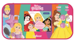 LEXIBOOK Tragbare Compact Cyber Arcade Disney Princess Konsole - 2.5'' 150 Spie