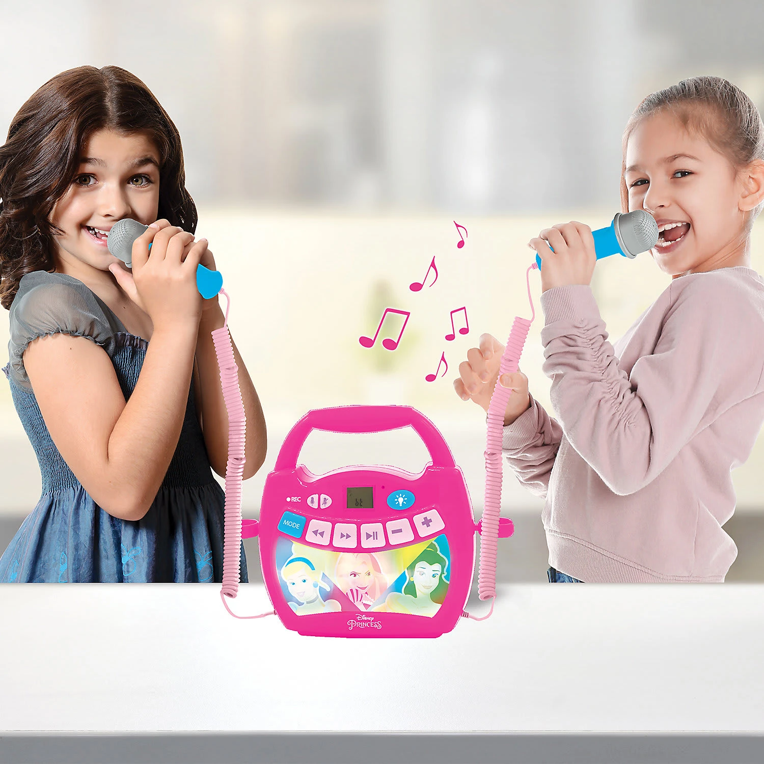 LEXIBOOK Tragbarer Karaoke-Player Für Kinder Disney Princess, 4 LEXIBOOK Tragbarer Karaoke-Player Für Kinder Disney Princess, – Bild 2